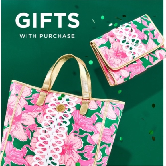 Lilly Pulitzer Tote Bag and Clutch Set NWT - Picture 13 of 13